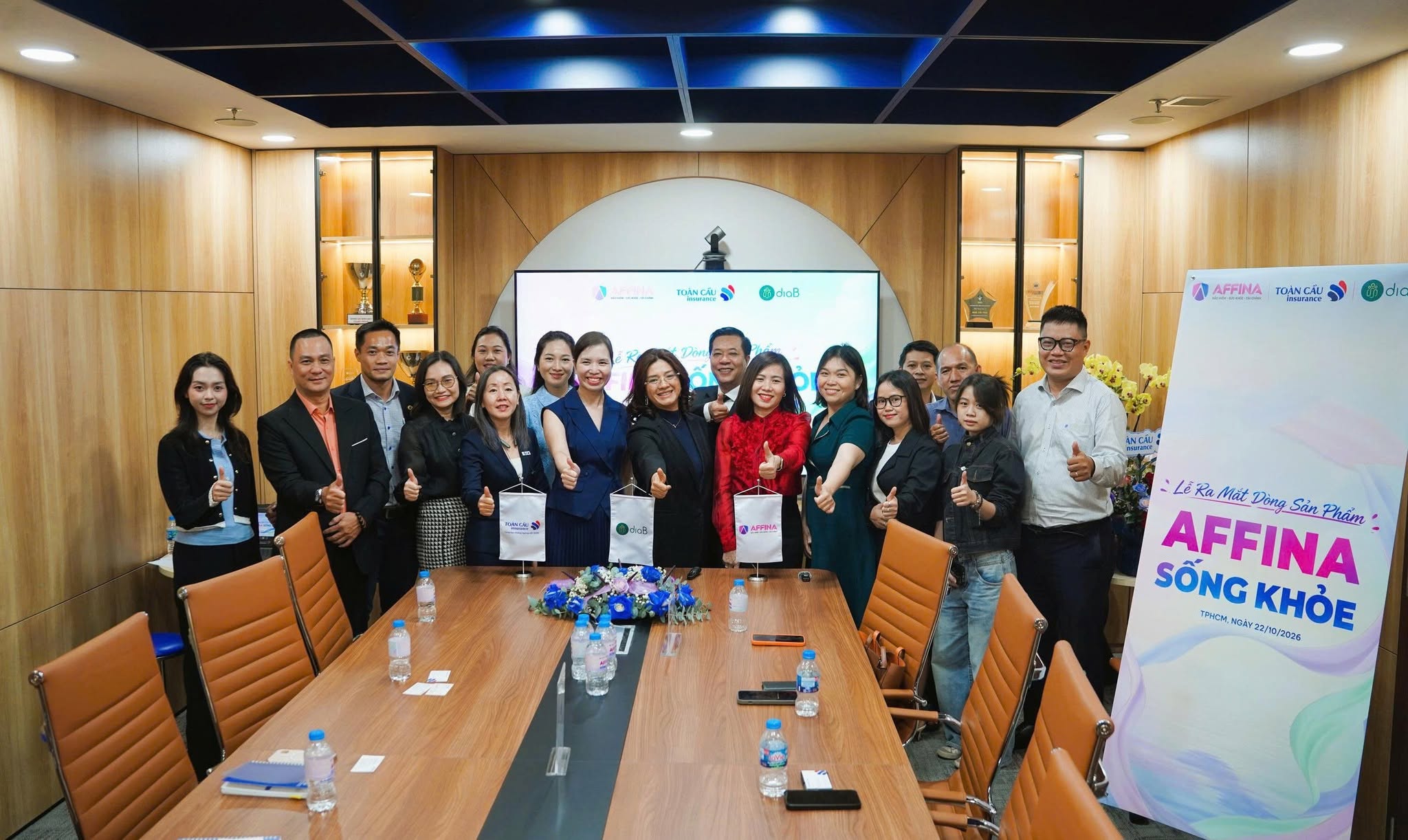 Toàn Cầu Insurance hợp tác cùng Affina ra mắt sản phẩm bảo hiểm sức khỏe Affina Sống Khỏe